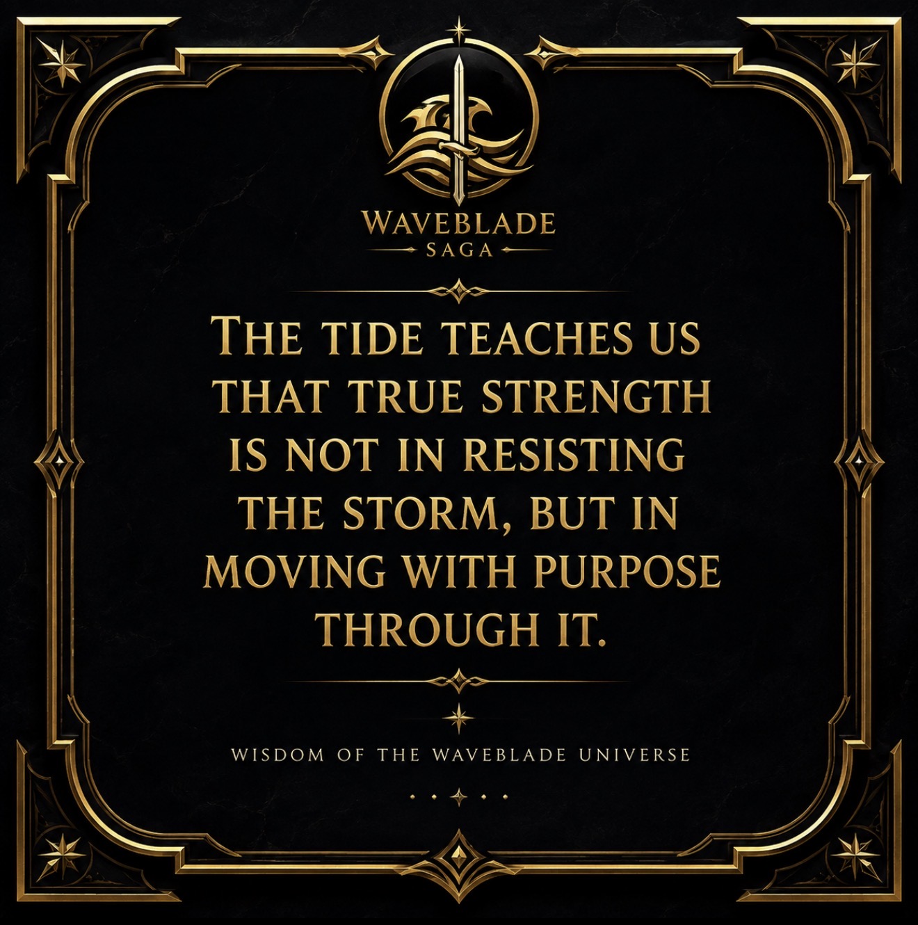 Wisdom of the Waveblade
